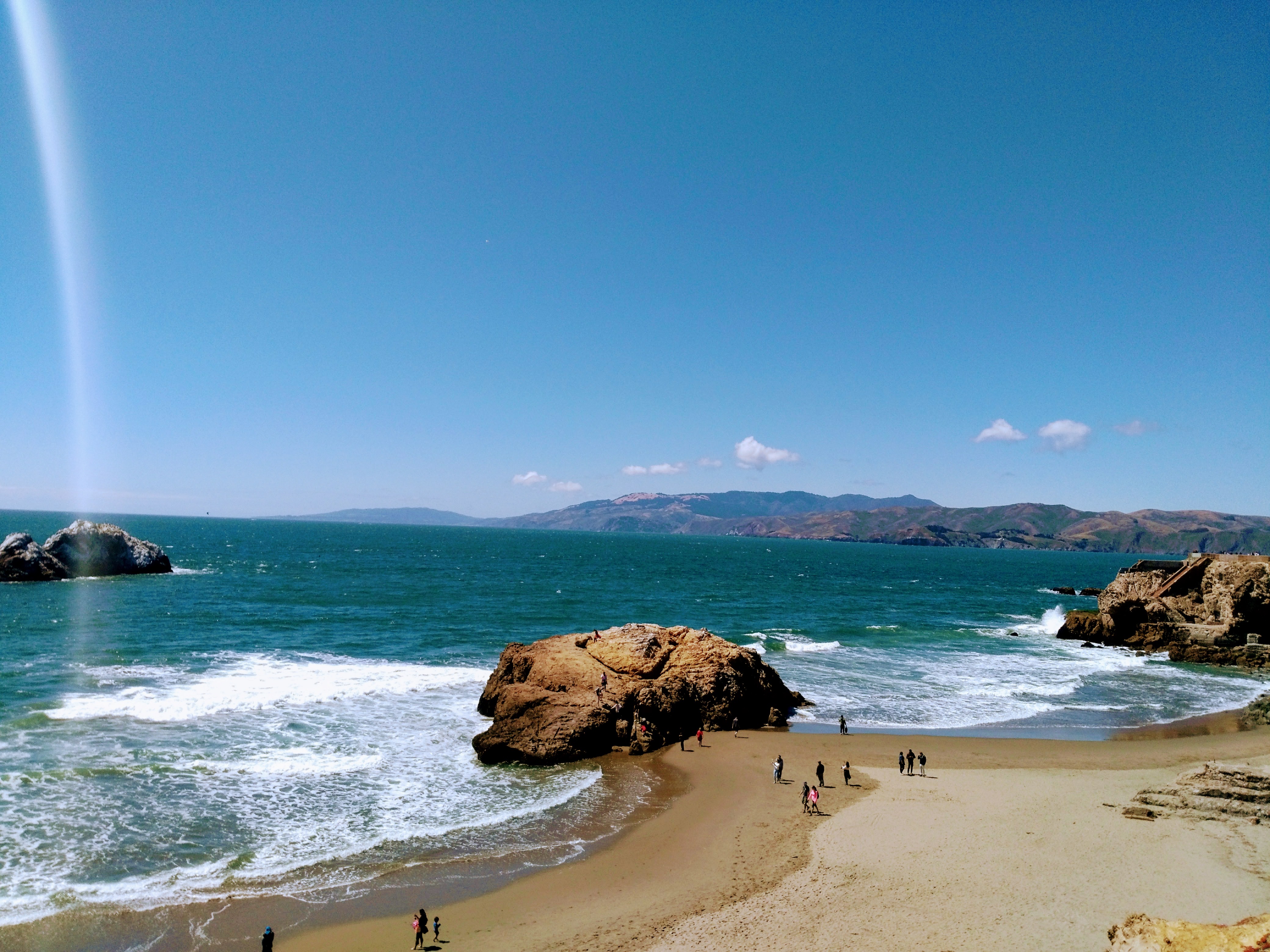 Biking home from Fort Mason