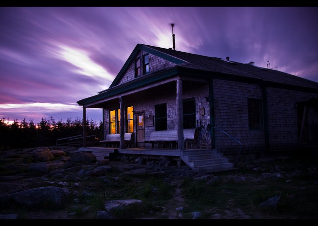 Galehead Hut, in the white mountains.